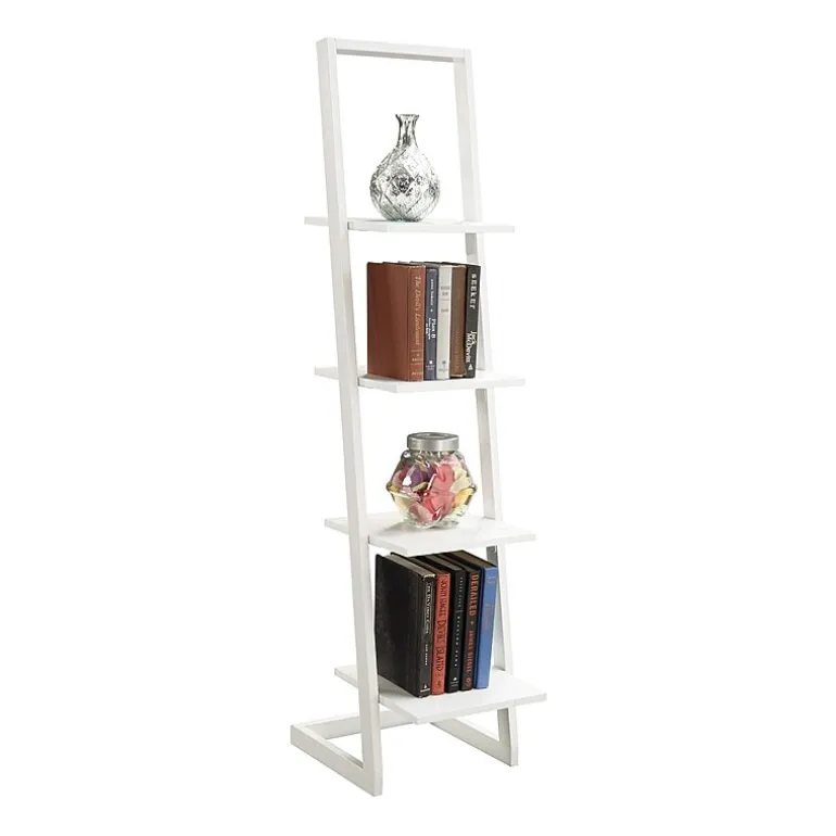 Convenience Concepts Designs2go Office And Library Collection 4-Shelf Bookcase