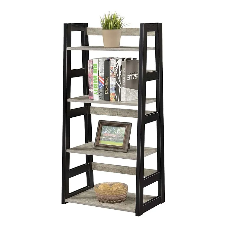 Convenience Concepts Designs2go Office And Library Collection 4-Shelf Bookcase