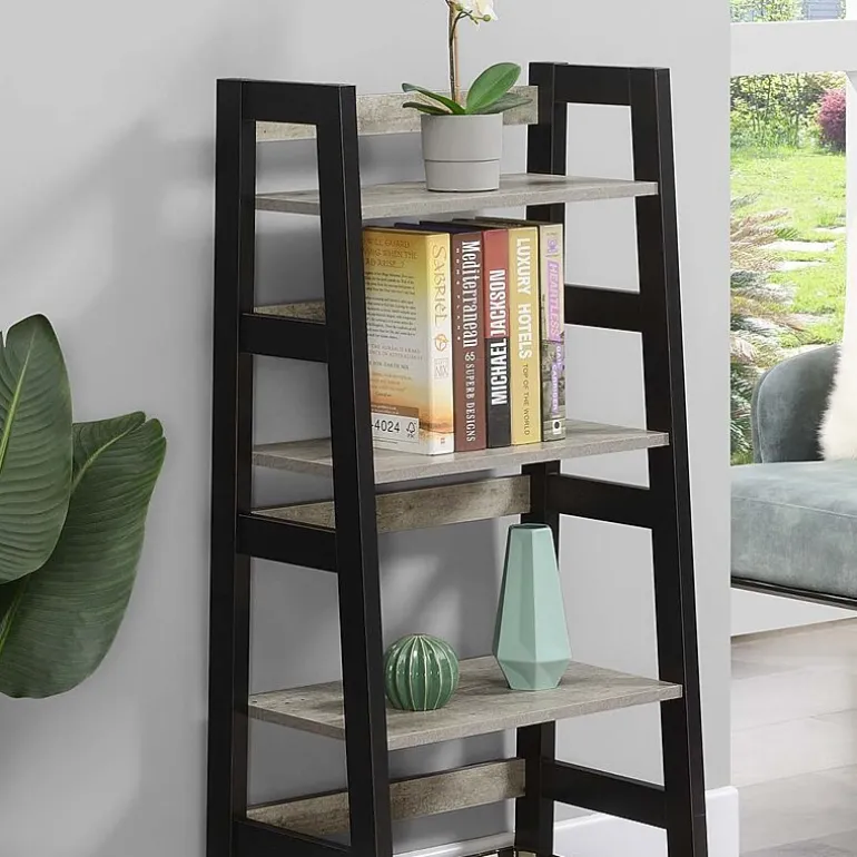 Convenience Concepts Designs2go Office And Library Collection 4-Shelf Bookcase
