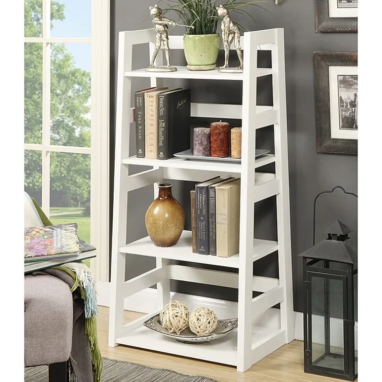 Convenience Concepts Designs2go Office And Library Collection 4-Shelf Bookcase