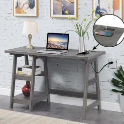 Convenience Concepts Designs2go Office And Library Collection Writing Desk