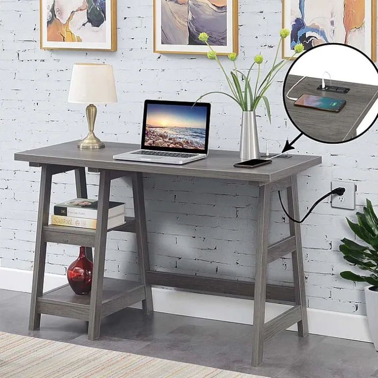 Convenience Concepts Designs2go Office And Library Collection Writing Desk