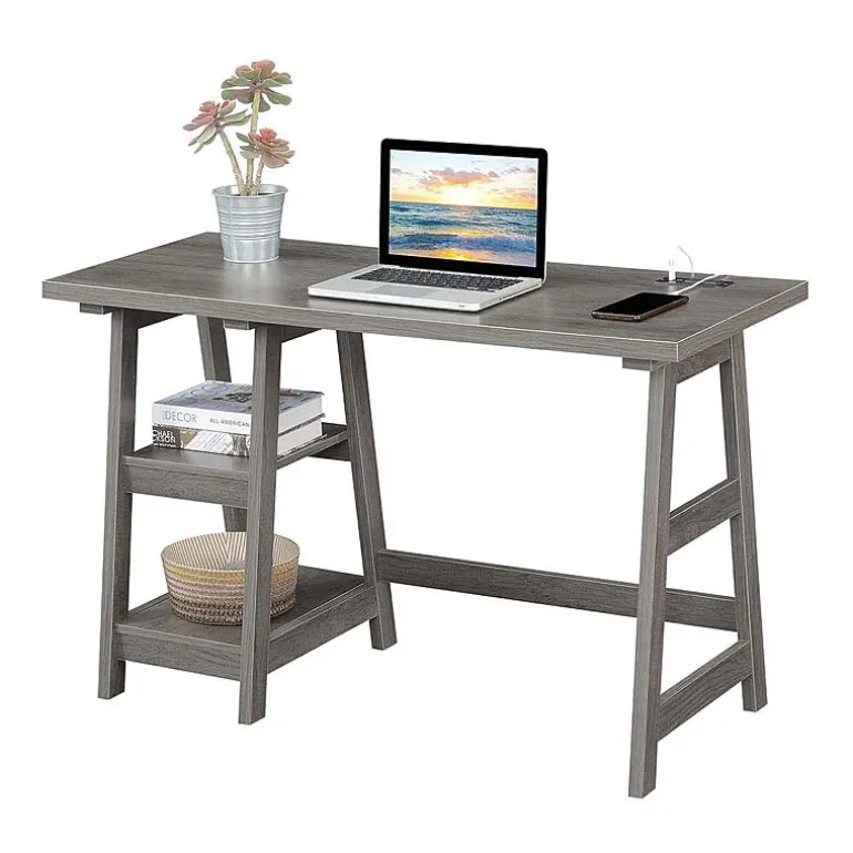 Convenience Concepts Designs2go Office And Library Collection Writing Desk