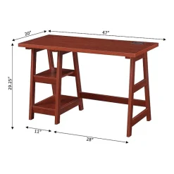 Convenience Concepts Designs2go Office And Library Collection Writing Desk