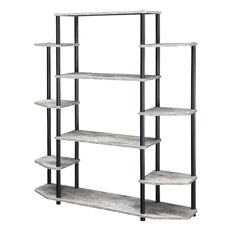 Convenience Concepts Designs2go Office And Library Collection 10-Shelf Bookcase