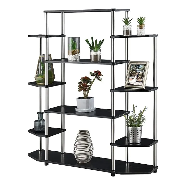 Convenience Concepts Designs2go Office And Library Collection 10-Shelf Bookcase