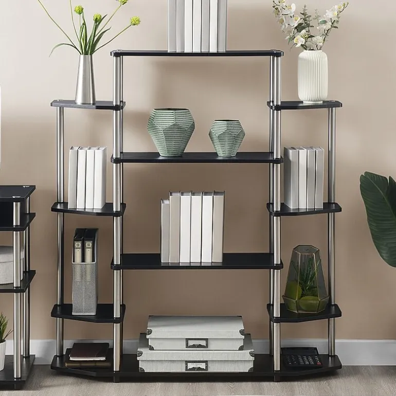Convenience Concepts Designs2go Office And Library Collection 10-Shelf Bookcase