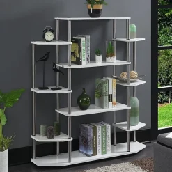 Convenience Concepts Designs2go Office And Library Collection 10-Shelf Bookcase