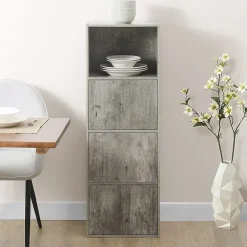 Convenience Concepts Extra Storage 3 Door Cabinet