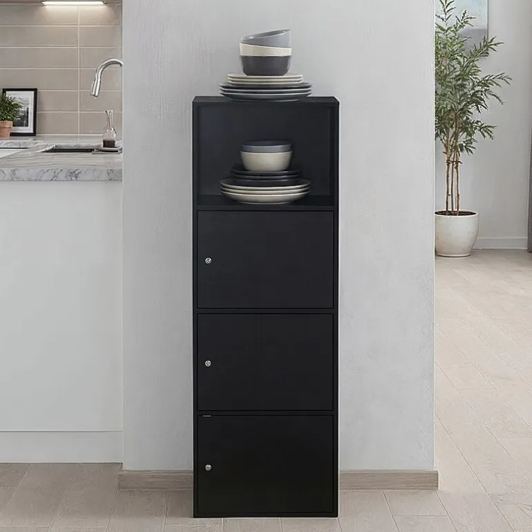 Convenience Concepts Extra Storage 3 Door Cabinet