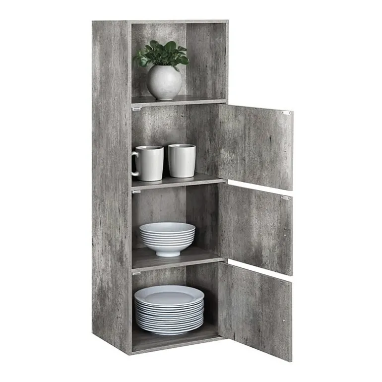 Convenience Concepts Extra Storage 3 Door Cabinet