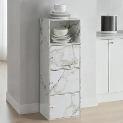 Convenience Concepts Extra Storage 3 Door Cabinet