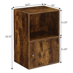 Convenience Concepts Extra Storage 1 Door Cabinet