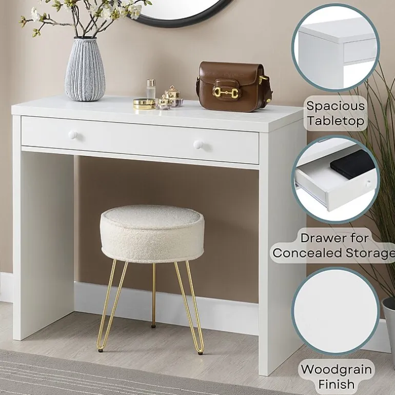 Convenience Concepts Northfield Office And Library Collection Writing Desk