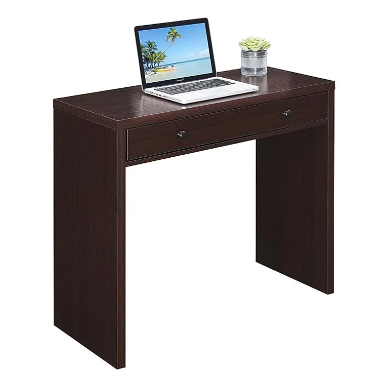 Convenience Concepts Northfield Office And Library Collection Writing Desk