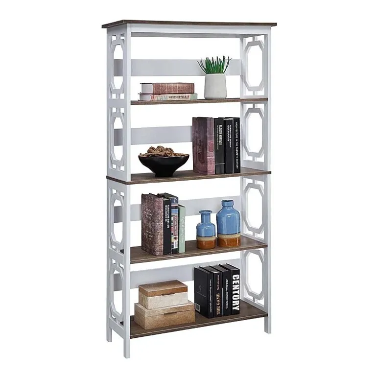 Convenience Concepts Omega Office + Library Collection 5-Shelf Bookcase