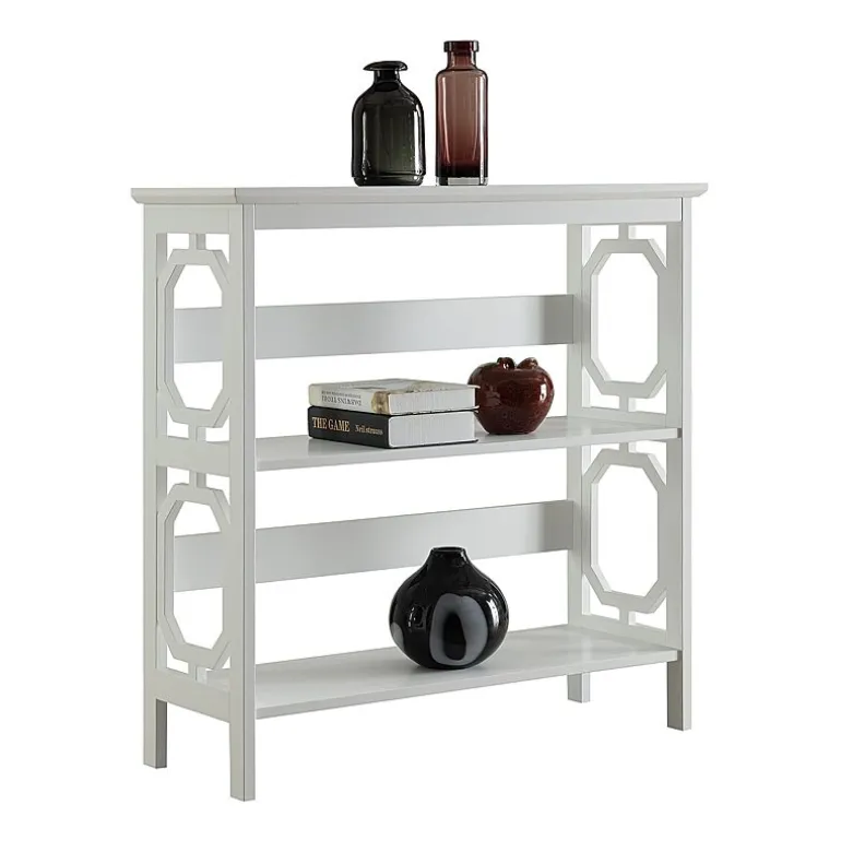 Convenience Concepts Omega Office + Library Collection 3-Shelf Bookcase
