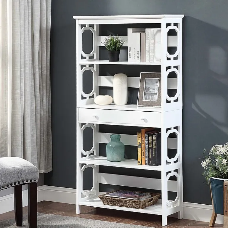 Convenience Concepts Omega 5-Shelf Bookcase