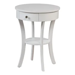 Convenience Concepts Schaffer Living Room Collection Storage 1-Drawer End Table