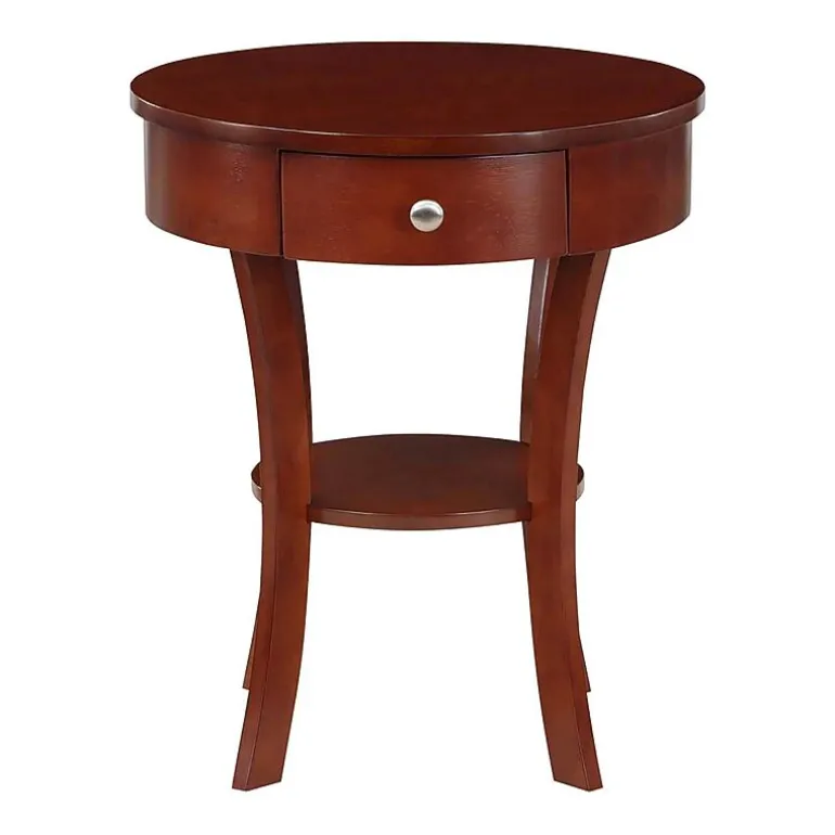 Convenience Concepts Schaffer Living Room Collection Storage 1-Drawer End Table