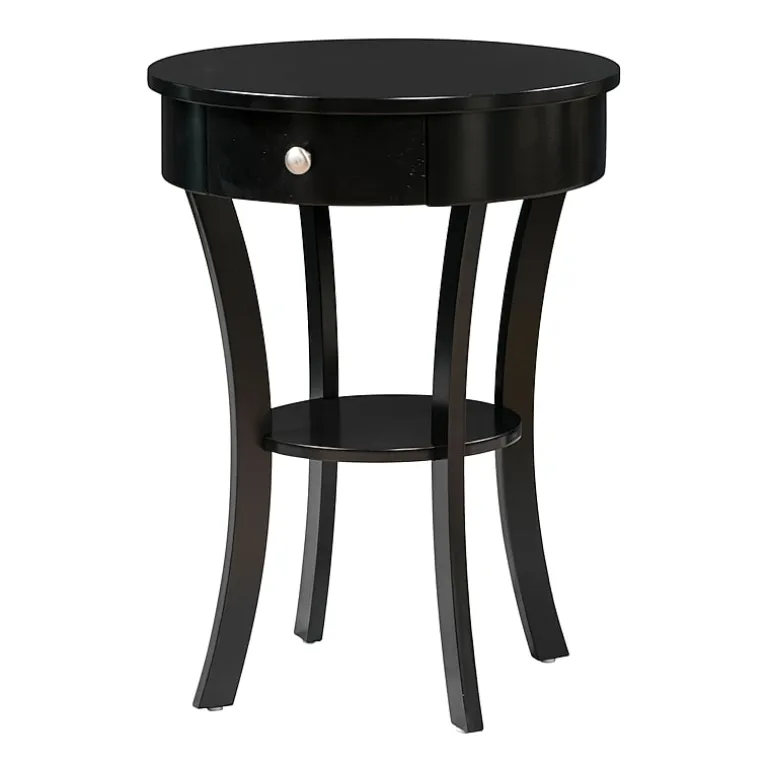 Convenience Concepts Schaffer Living Room Collection Storage 1-Drawer End Table