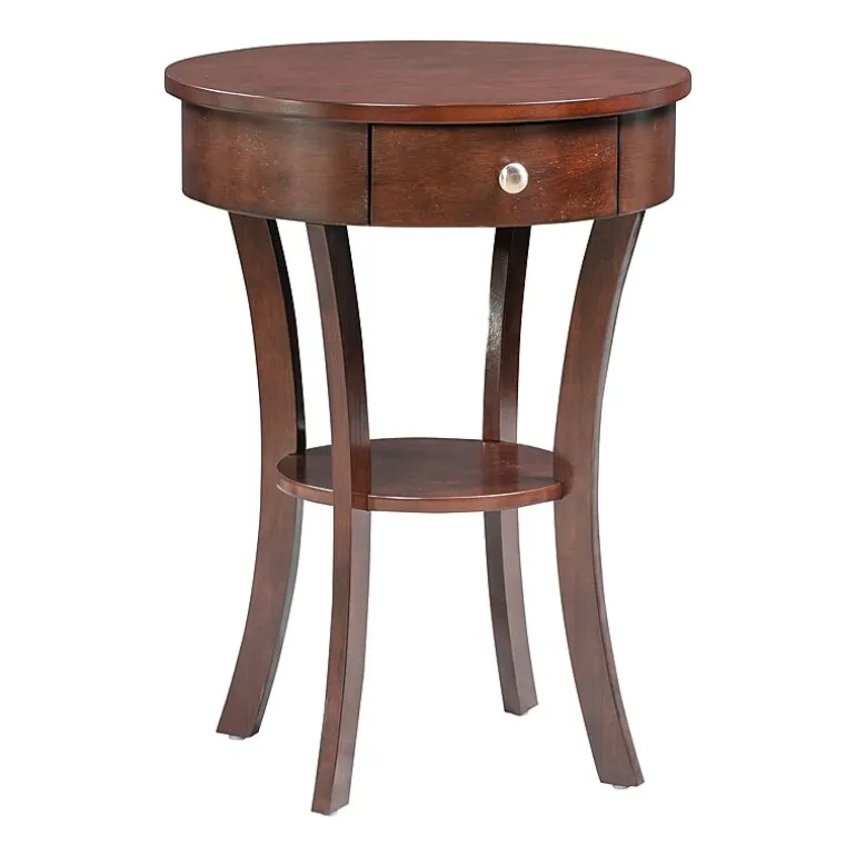 Convenience Concepts Schaffer Living Room Collection Storage 1-Drawer End Table