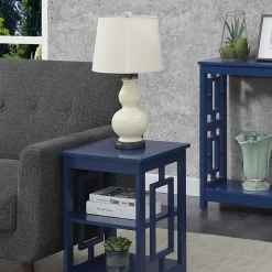 Convenience Concepts Town Square Living Room Collection Storage Console Table