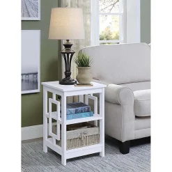 Convenience Concepts Town Square Living Room Collection Storage Console Table