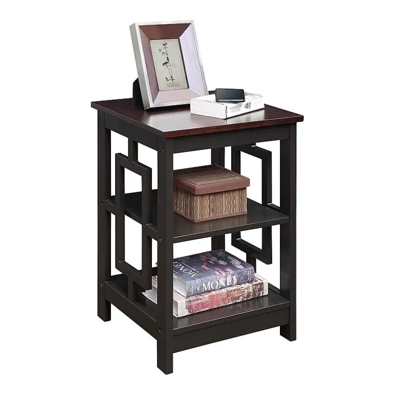 Convenience Concepts Town Square Living Room Collection Storage Console Table