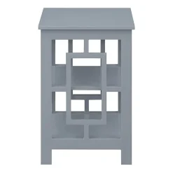 Convenience Concepts Town Square Living Room Collection Storage Console Table