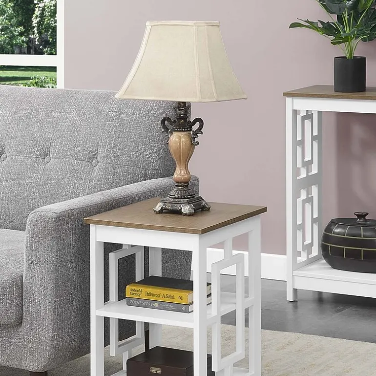 Convenience Concepts Town Square Living Room Collection Storage Console Table