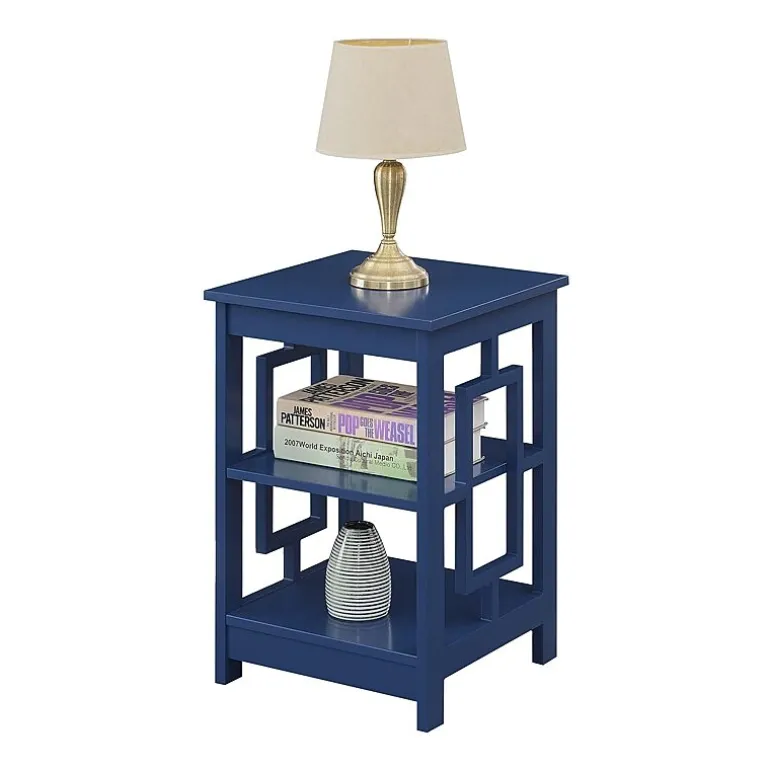 Convenience Concepts Town Square Living Room Collection Storage Console Table