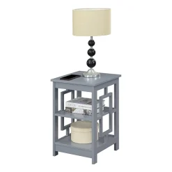 Convenience Concepts Town Square Living Room Collection Storage Console Table