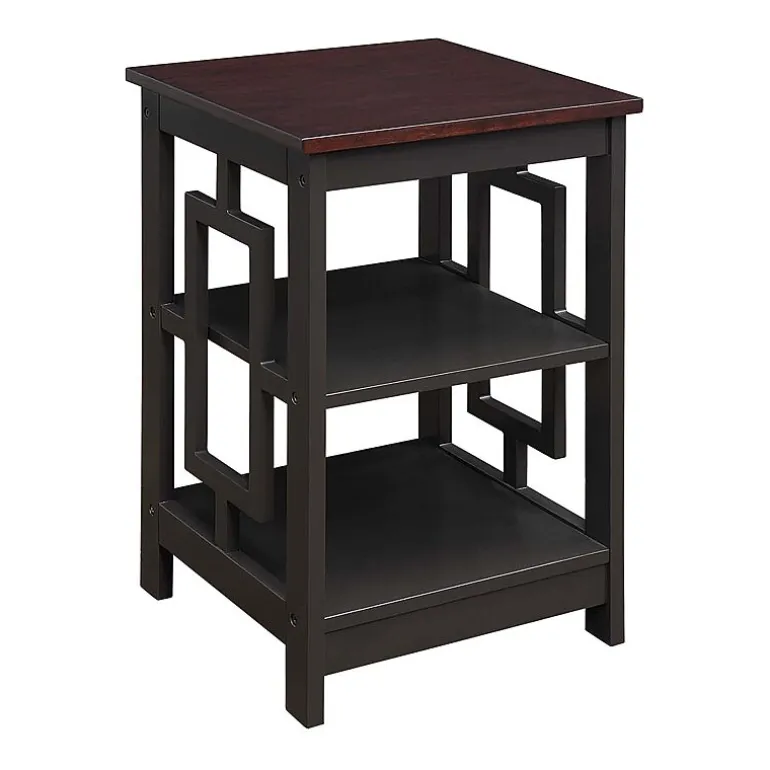 Convenience Concepts Town Square Living Room Collection Storage Console Table