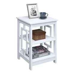 Convenience Concepts Town Square Living Room Collection Storage Console Table