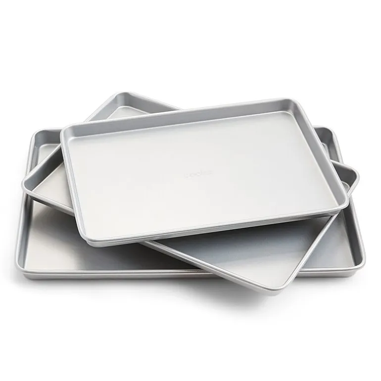 Cooks Carbon Steel 3-pc. Non-Stick Cookie Sheet Set