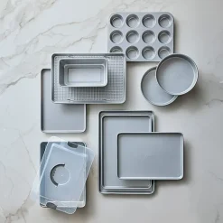 Cooks Carbon Steel 3-pc. Non-Stick Cookie Sheet Set
