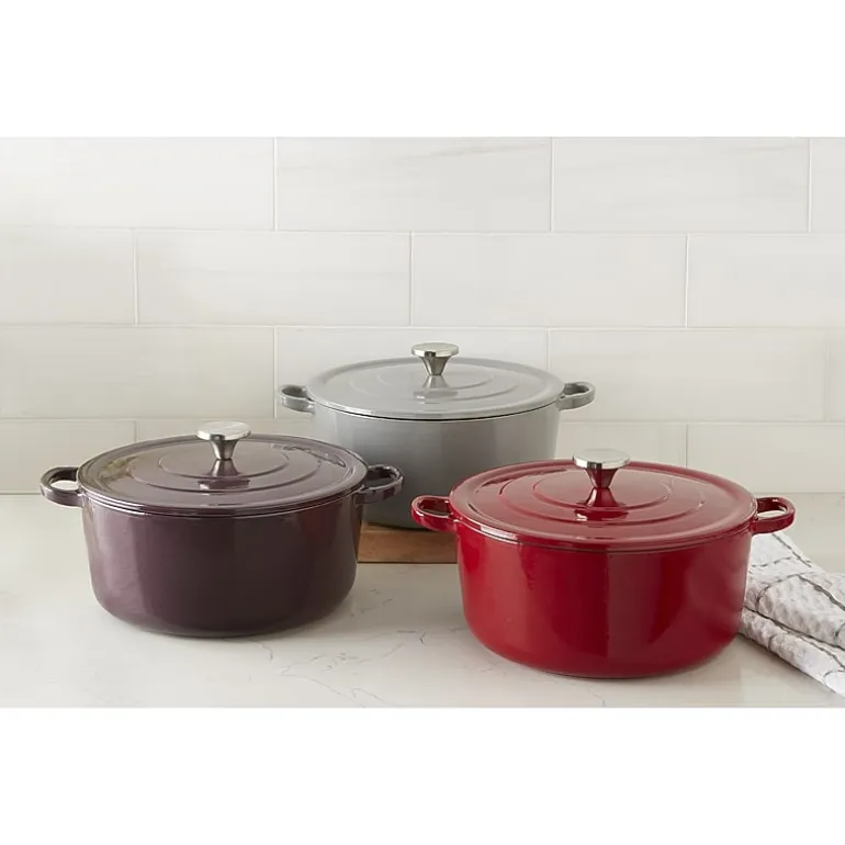 Cooks Cast Iron Dutch Oven with Lid