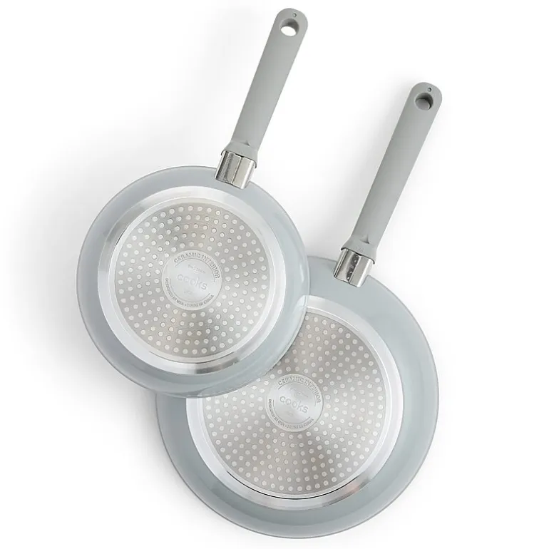 Cooks Ceramic 2-pc Frying Pan Set