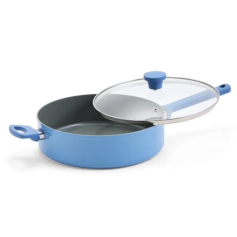 Cooks Ceramic 5-qt. Deep Saute Pan