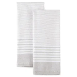 Cooks Haru Stripe Dual Purpose 2-pc Kitchen Towel Set