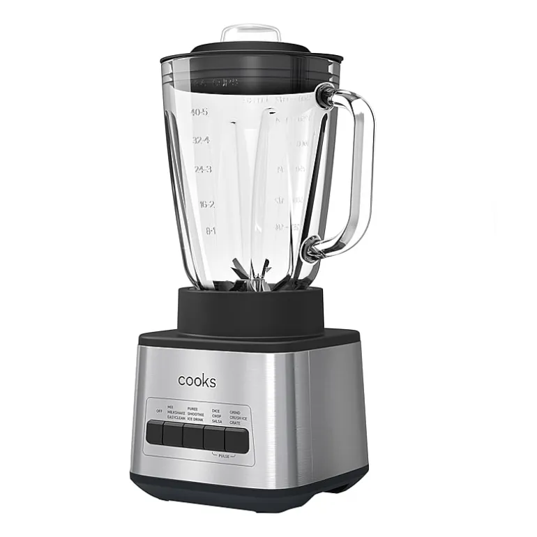 Cooks 48-oz. Glass Jar Stainless Steel Blender