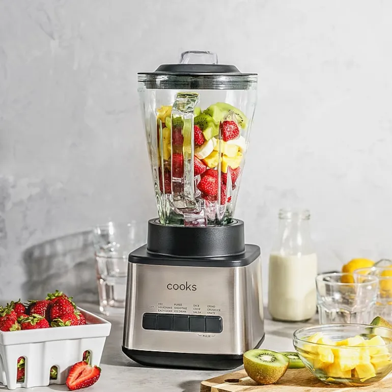Cooks 48-oz. Glass Jar Stainless Steel Blender