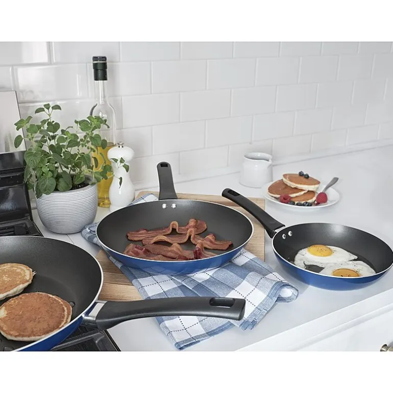 Cooks 3-pc. Aluminum Non-Stick Frying Pan
