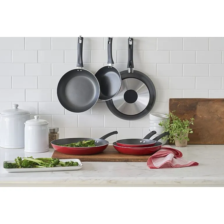 Cooks 3-pc. Aluminum Non-Stick Frying Pan