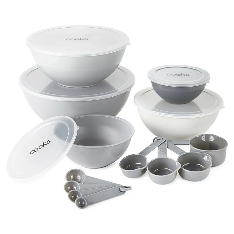 Cooks 18-pc. Mixing Bowls with Lids