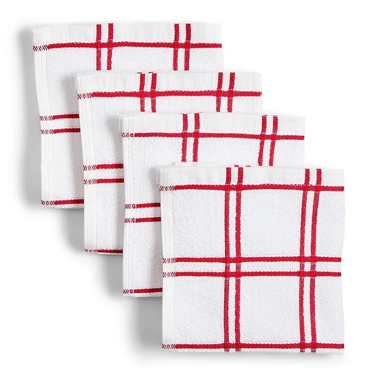 Cooks Plaid 6-pc. Dish Cloth Set