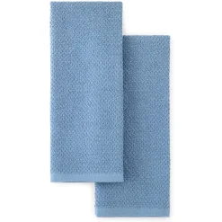 Cooks Popcorn Solid 2-pc. Kitchen Towel Set
