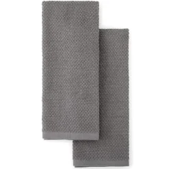 Cooks Popcorn Solid 2-pc. Kitchen Towel Set