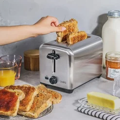 Cooks 2-Slice Stainless Steel Toaster